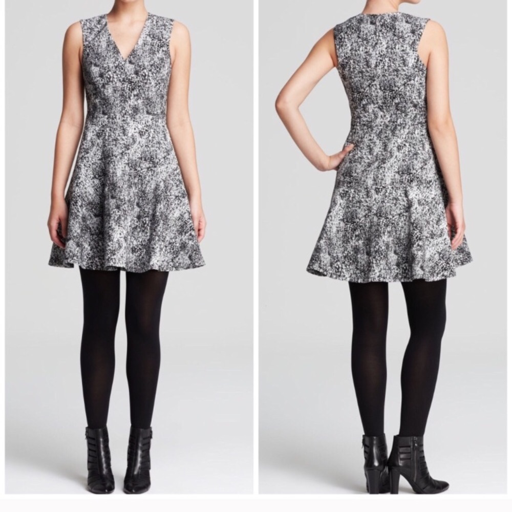 Rebecca Taylor fit and flare dress size 4